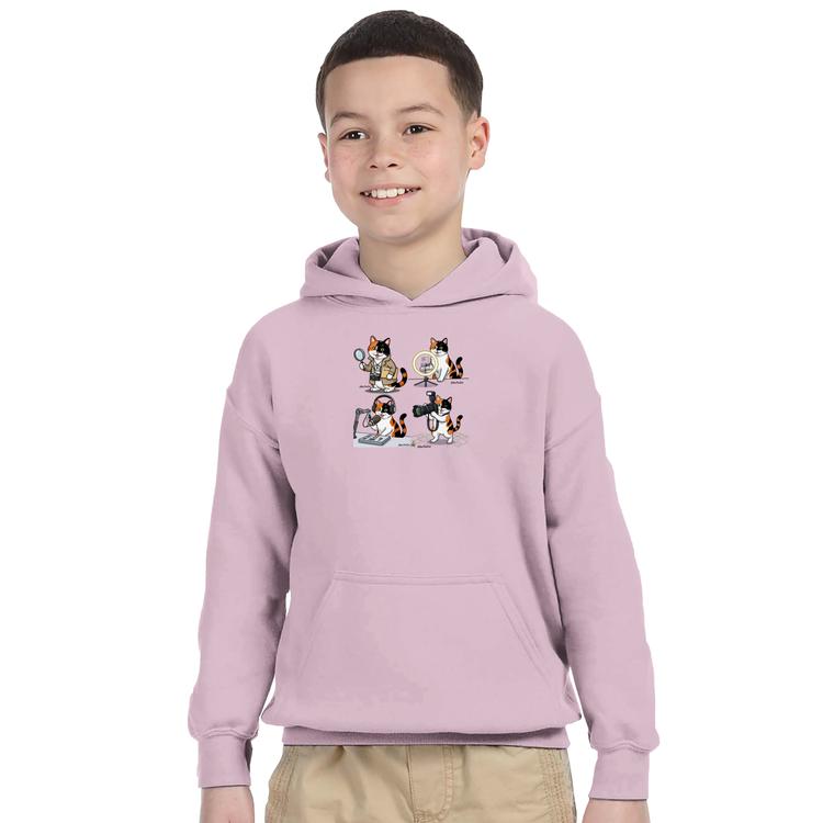 Kids pink hoodie